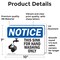 Signmission Safety Culture Sign, 10 in Width, Vinyl Decal, Rectangle OS-2PACK-NS-D-710-L-16705 - alternate 3